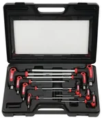 Klucze i nasadki - KS Tools Ergotorqueplus 151.8150 zestaw kluczy imbusowych sześciokątowych, uhwyt T, 9-częściowy, 2-12 mm 4042146071458 - miniaturka - grafika 1