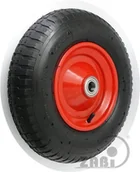 Kółka i bloczki - Zabi KOŁO PNEUMATYCZNE METAL-GUMA 400MM BEZ OBUDOWY 400X4Ł KL400 400*4Ł [6699619] - miniaturka - grafika 1