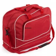Torby sportowe - TORBA SPORTOWA FITNESS PODRÓŻNA z miejscem na buty czerwona - miniaturka - grafika 1