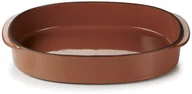 Miski i półmiski - Revol Miska do zapiekania Caractere cynamonowa 34x25 cm - miniaturka - grafika 1