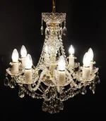 Lampy sufitowe - Elita bohemia Żyrandol kryształowy 8-ramienny - Bohemia L 110/8/01 - miniaturka - grafika 1