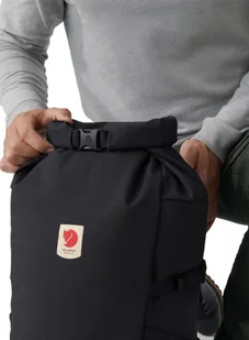 Fjallraven Plecak miejski Ulvo Rolltop 30 - black 23312-550 - Plecaki - miniaturka - grafika 8