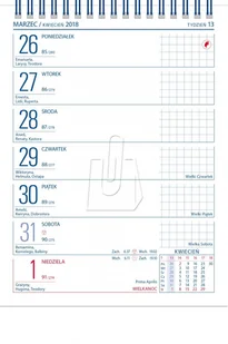 Telegraph T-kalendarz biurkowy Merkury H5 - Kalendarze - miniaturka - grafika 2