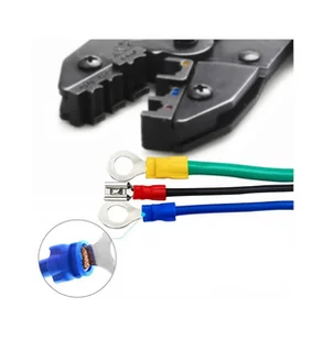 Inne Zestaw zaciskarka z konektorami izolowanymi 700szt. E5963 NAR0867 - Narzędzia sieciowe - miniaturka - grafika 4