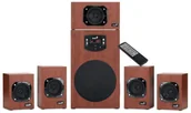 Głośniki i kolumny - Genius SW HF 5.1 4600 v2 Brązowy, Drewno - miniaturka - grafika 1