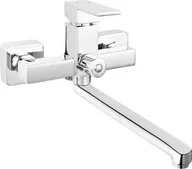 Baterie umywalkowe - Ferro Bateria umywalkowa Zicco ścienna chrom BZI3A - miniaturka - grafika 1