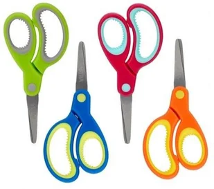 Astra Nożyczki szkolne z ergonomicznym uchwytem i podziałką mix - Przybory szkolne - miniaturka - grafika 3