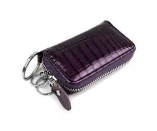 HAROLD'S Etui na klucze HAROLD`S Skóra Naturalna Lakierowana - Etui na klucze - miniaturka - grafika 5