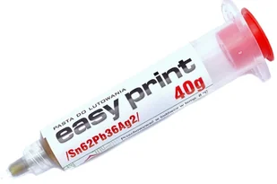 Pasta Lutownicza Smd SN62PB36AG2 40G Kartusz - Pasty i materiały termoprzewodzące - miniaturka - grafika 2