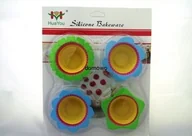 Formy do ciast - SILIKONOWE FOREMKI NA BABECZKI MUFFINKI 12 szt - miniaturka - grafika 1