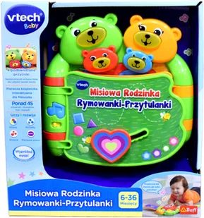 Vtech VTECH Misiowa Rodzinka Rymowanki-Przytulanki  OD 199 ZŁ! GXP-674570 - Modele do sklejania - miniaturka - grafika 2