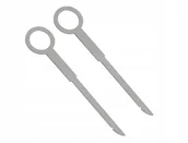 Akcesoria car audio - Laguna Klucze do demontażu radia wyjmaki Renault - miniaturka - grafika 1