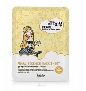Rozświetlająca Maska w płachcie Ekstrakt Z Pereł - Maseczki do twarzy - miniaturka - grafika 2