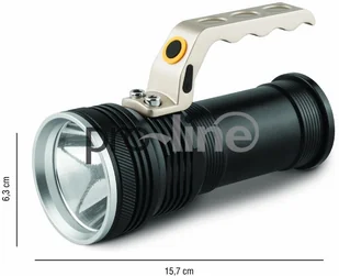 Libox Latarka Libox Latarka akumulatorowa LED LB0108 Libox - Latarki - miniaturka - grafika 4