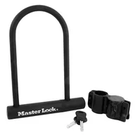 Zabezpieczenia do roweru - Masterlock Zapięcie rowerowe 8170 U-LOCK 12mm 100mm 200mm KLUCZYK czarne MRL-8170EURDPRO SS16 - miniaturka - grafika 1