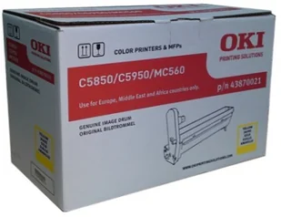 OKI Bęben yellow MC560/C5850/5950 (20000 stron) 43870021 - Bębny do drukarek - miniaturka - grafika 5