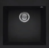Zlewozmywaki - Elleci Zlewozmywak QUADRA 102 black K86 KERATEK LKQ10286 - miniaturka - grafika 1