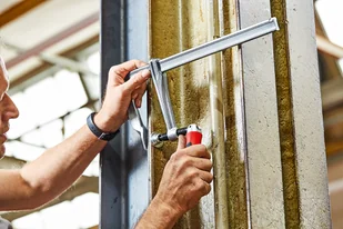 Bessey ścisk śrubowy ślusarski stalowy 400x120 mm, [GZ40-12KG] GZ40-12KG - Imadła i ściski - miniaturka - grafika 9