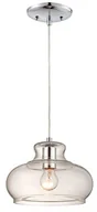 Lampy sufitowe - Westinghouse 6345840 lampa wisząca, a + + to E, metal, chrom, 23.9014 x 23.9014 x 151.21 cm 6345840 - miniaturka - grafika 1
