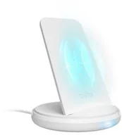 Ładowarki do telefonów - SBS Ładowarka Indukcyjna biurkowa 10W Biała - miniaturka - grafika 1