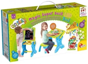 Dante Magiczne biurko + tablica 3w1 72415 CAROTINA - Tablice dla dzieci - miniaturka - grafika 3