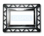 Akcesoria do armatury i ceramiki - Tece 9.240.647 TECEloop ramka montażowa do WC czarna - miniaturka - grafika 1