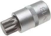 Klucze i nasadki - BGS wkładka bit, wewnętrzne uzębienie M18 x 55 MM, 12,5 (1/2), 1 sztuki, 4347 - miniaturka - grafika 1