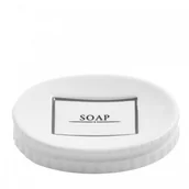 Mydelniczki i dozowniki mydła - Galicja Mydelniczka łazienkowa Lorenzo biała AWD02191365 - miniaturka - grafika 1