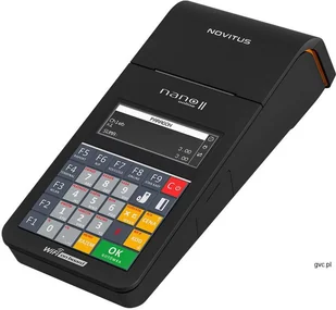 Novitus Kasa fiskalna NANO II ONLINE czarna - Kasy fiskalne - miniaturka - grafika 2