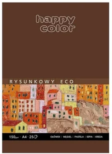 Happy Color Blok rysunkowy Eco A4 - Szkolne artykuły papiernicze - miniaturka - grafika 2