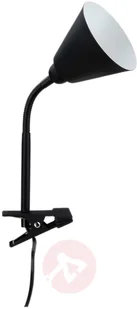 Paulmann Vitis lampa z klipsem, czarna - Lampy stojące - miniaturka - grafika 5