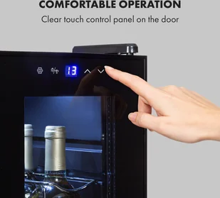 Klarstein HEA-Shiraz-12 - Chłodziarki do wina - miniaturka - grafika 6