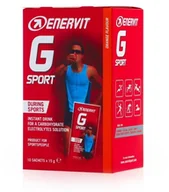 Produkty energetyczne i izotoniki - Enervit Napój izotoniczny G SPORT 10x15g Pomarańczowy - miniaturka - grafika 1