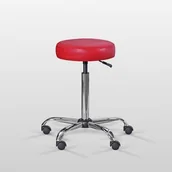 Meble i wyposażenie gabinetów medycznych - Obrotowy taboret lekarski LEKO - miniaturka - grafika 1