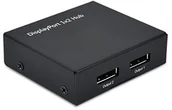 Huby USB - Value 14993590 DisplayPort-Video-Splitter (Hub) Czarny 14.99.3590 - miniaturka - grafika 1