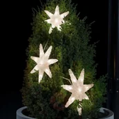 Lampy ogrodowe - Konstmide Atrakcyjny łańcuch świetlny LED Gwiazdy - miniaturka - grafika 1