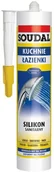 Silikony - Silpac sanitarny SOUDAL biały 300 ml - miniaturka - grafika 1