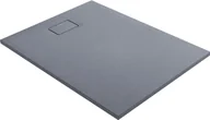Brodziki prysznicowe - Oltens Bergytan brodzik prostokątny 120x90 cm RockSurface szary beton 15104700 - miniaturka - grafika 1