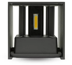 v-tac Kinkiet Ścienny V-TAC 12W LED Góra/Dół Regulowany Chip BRIDGELUX Biały Kwadrat IP65 VT-759-12 4000K 1100lm - Lampy ścienne - miniaturka - grafika 14