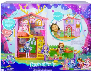 Mattel Enchantimals Zestaw Mały Domek Jelonków + lalka GYJ18 GYJ18 - Domki dla lalek - miniaturka - grafika 7