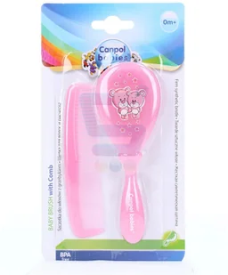 Canpol babies BABIES SZCZOTKA DO WŁOSÓW TWARDA CA2/419 - Inne akcesoria do pielęgnacji dzieci - miniaturka - grafika 2