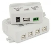 Akcesoria do monitoringu - Abcvision PRZEDŁUŻACZ MYSZKI USB MUSB-4/1/SO MUSB-4/1/SO - miniaturka - grafika 1