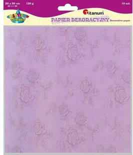 Papier dekoracyjny a"10 szt.120g.20x20cm 20651 - Szkolne artykuły papiernicze - miniaturka - grafika 4