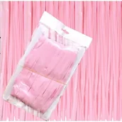 Sylwester - Dekoracjepolska Kurtyna pastelowa różowa 100 x 200 cm 1szt KF100 KF100 - miniaturka - grafika 1