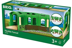 Brio Elastyczny tunel 33709 - Kolejki i akcesoria - miniaturka - grafika 4