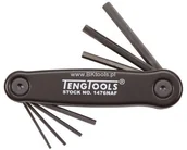 Zestawy narzędziowe - TENG TOOLS Klucze imbusowe zestaw calowe 7 szt 151470200 1476N AF - miniaturka - grafika 1