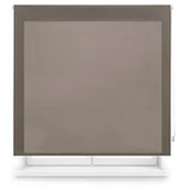 Rolety - Blindecor blindecor L100 roleta, przepuszczająca światło, einfaerbig, szarobrązowy, 120 x 175 cm 110210420 - miniaturka - grafika 1
