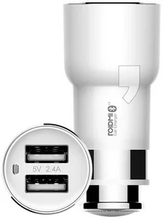 Xiaomi RoidMi 5in1 Bluetooth Car Charger 2S white - Ładowarki samochodowe Xiaomi RoidMi 5in1 Bluetooth Car Charger 2S white - Ładowarki samochodowe - miniaturka - grafika 7
