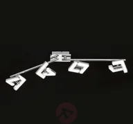 Lampy sufitowe - Wofi Lampa sufitowa LED Lea regulowana - miniaturka - grafika 1