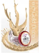 Odżywki do paznokci - Semilac UV Gel Color 037 Gold Disco 5ml Żel UV do paznokci 5902533440306 - miniaturka - grafika 1
